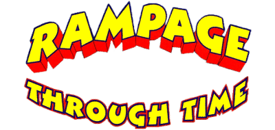 Rampage Through Time logo for Playstation
